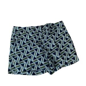 Ann Taylor | geometric pattern shorts.
